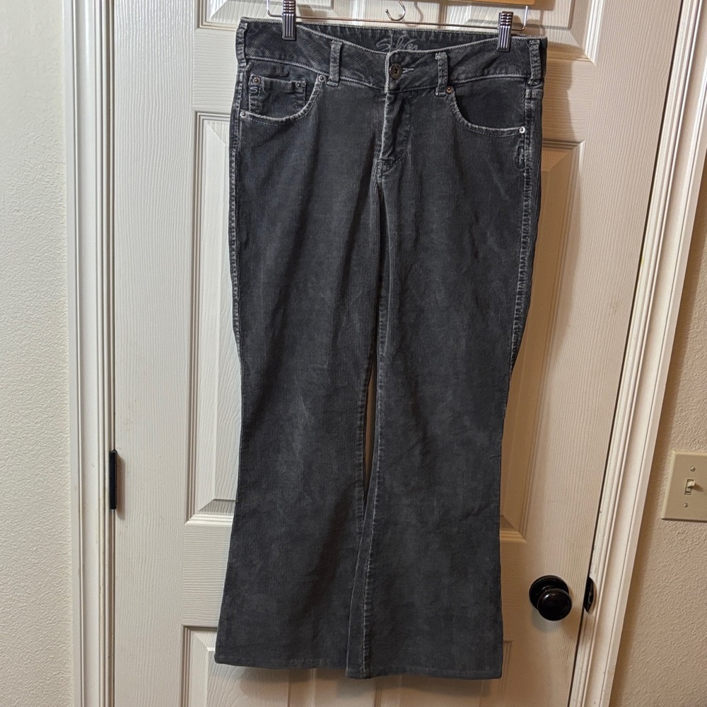Silver Jeans Women's Dark Gray Flare Jeans